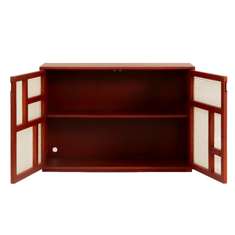 Air dressoir van Design House Stockholm, rood eiken