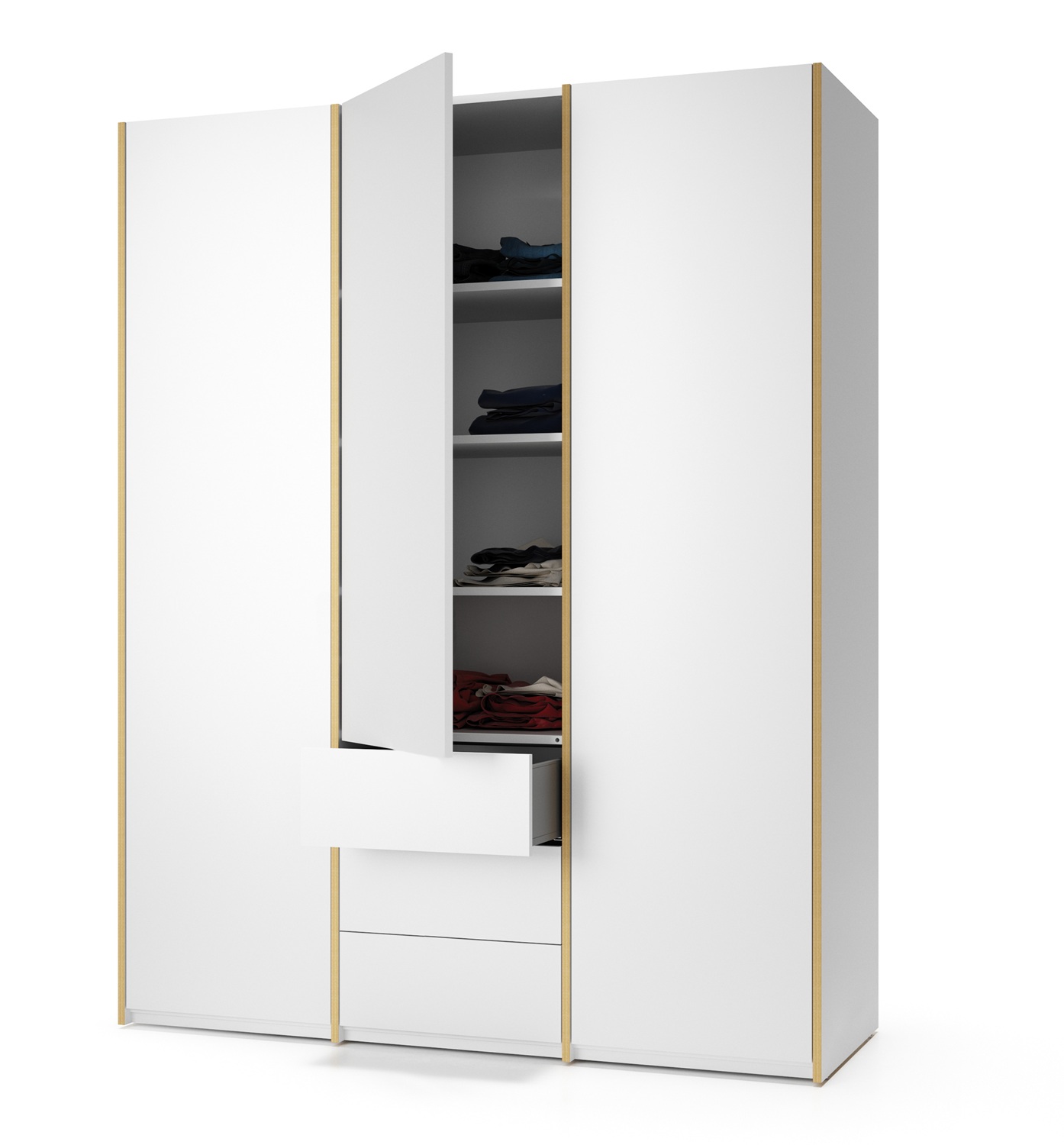 MODULAR PLUS-kastcombinatie met 3 laden van Müller Möbelwerkstätten