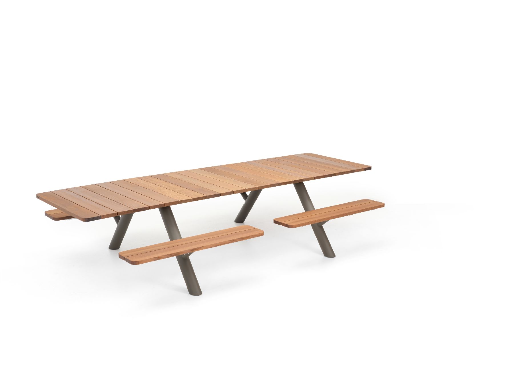 Panigiri-picknicktafel en -bankcombinatie voor buiten Extremis