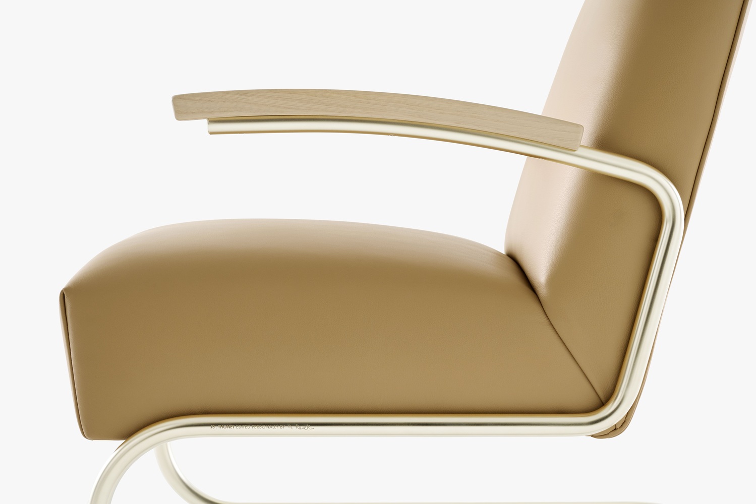 JS. Thonet by Jil Sander S 411 / S411 Fauteuil Nordic Thonet