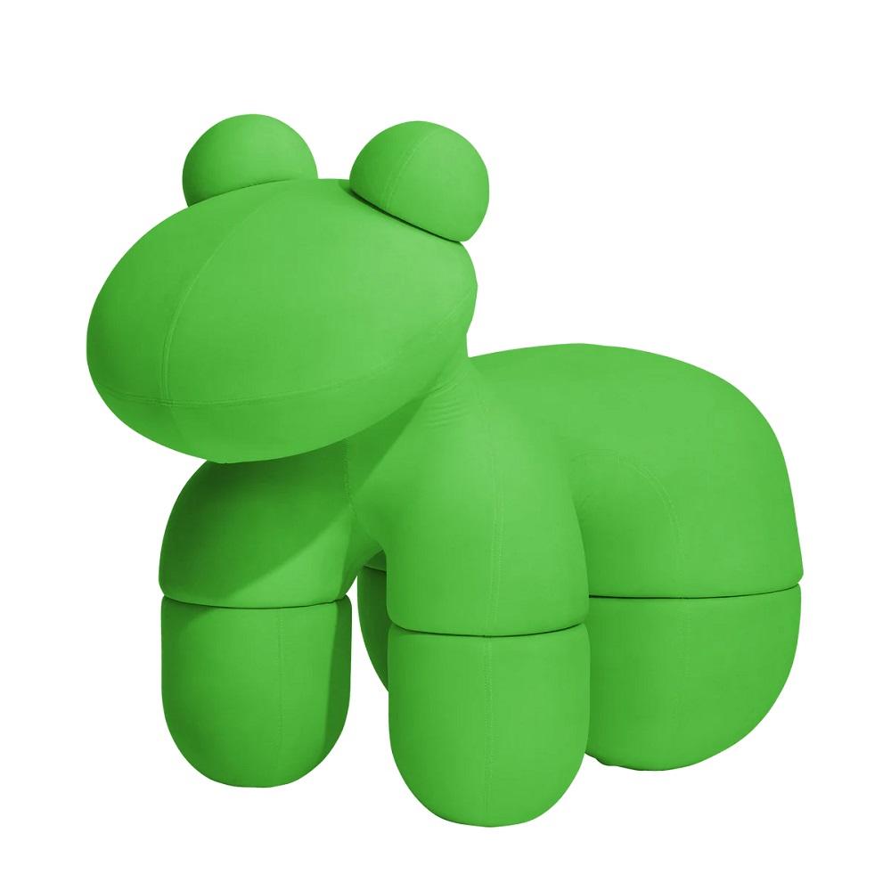 Smaragdgrüner Pony Stuhl von Eero Aarnio Originals. Modernes Design Sitzmöbel in Pferdeform.