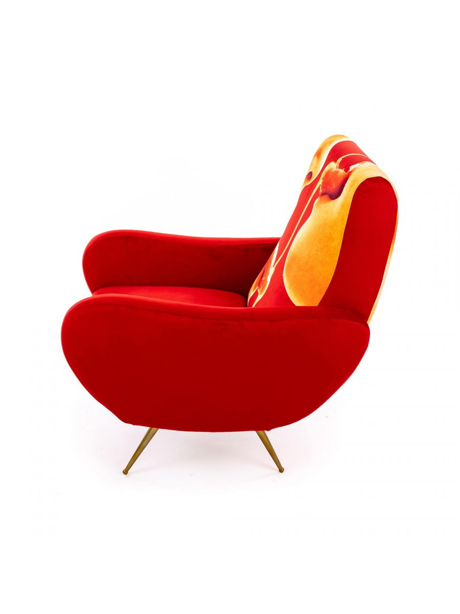 Toiletpaper-fauteuil van Seletti