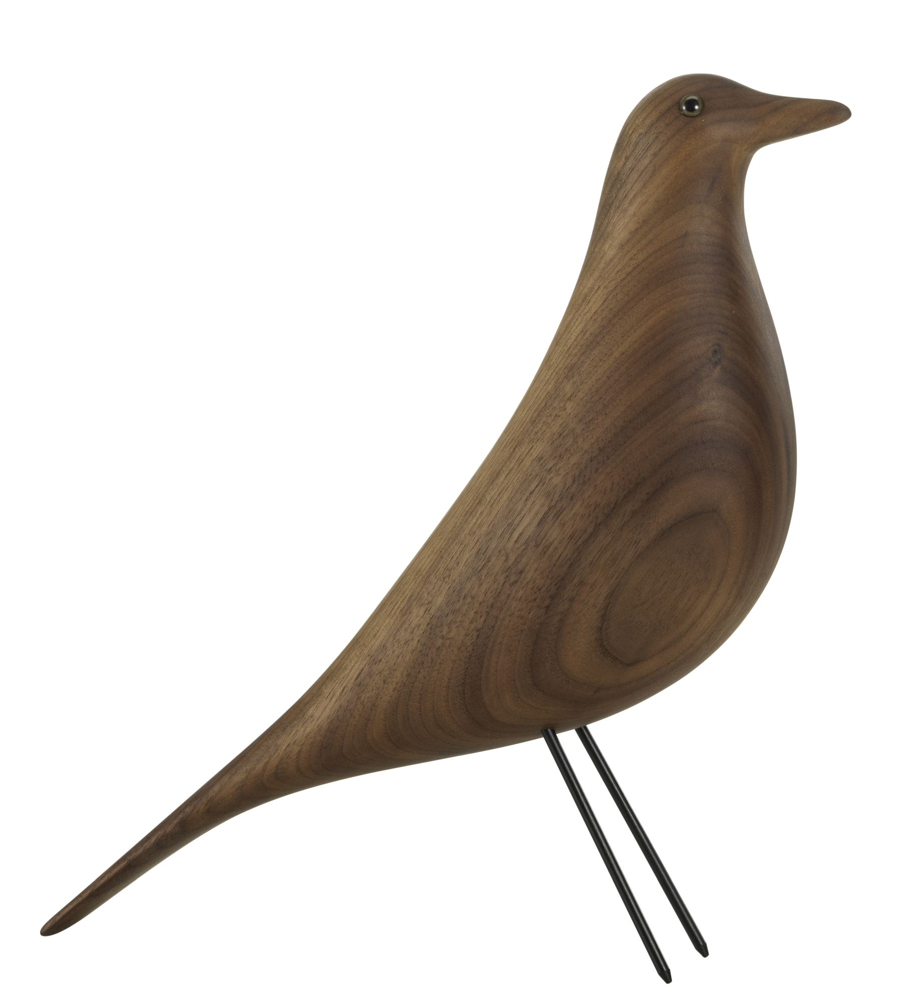 Eames House Bird-sculptuur, notenhout, Vitra