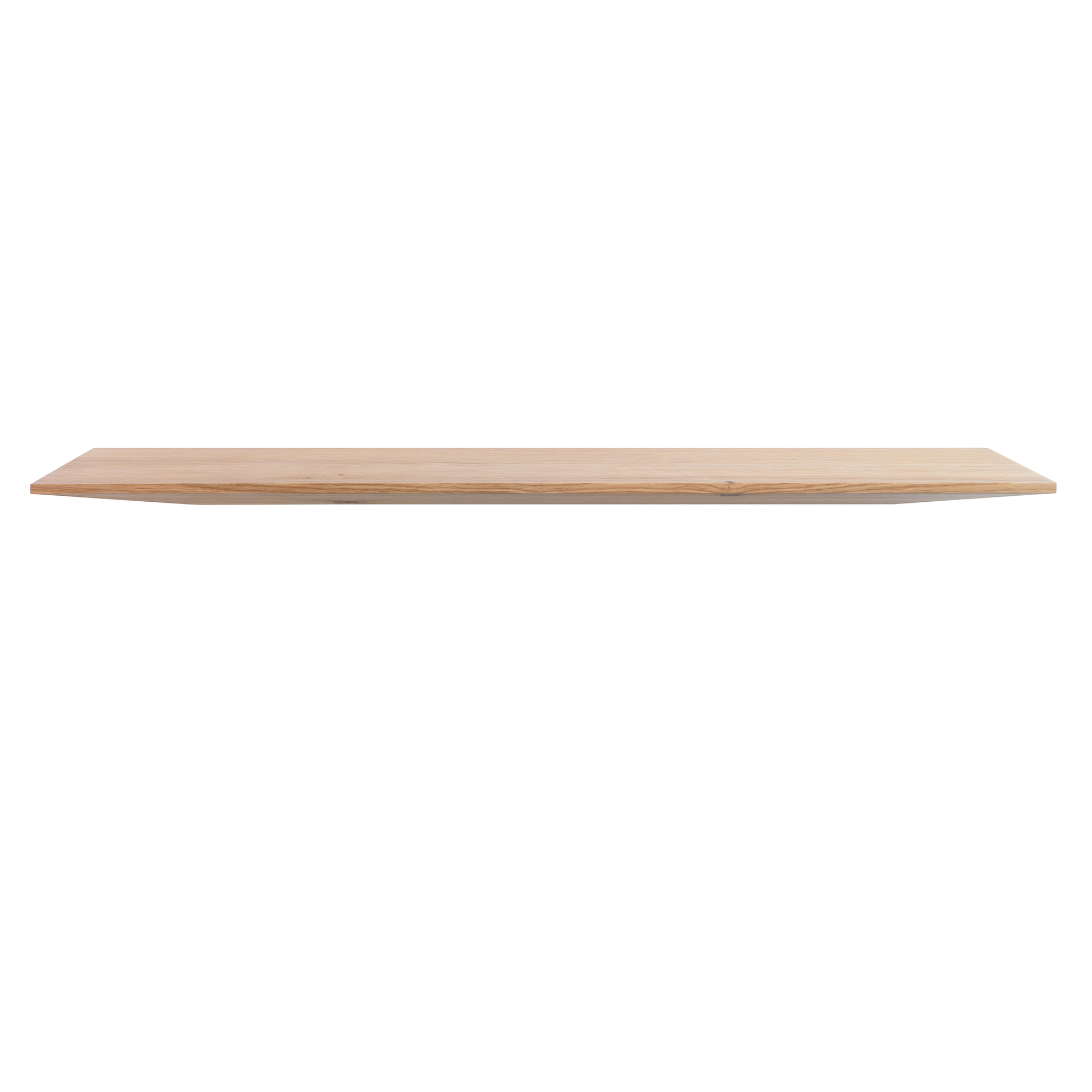 Schönbuch Cut Wandablage, 60 cm breit, aus hellem Holz. Moderne Wandboard für Wohnraum.