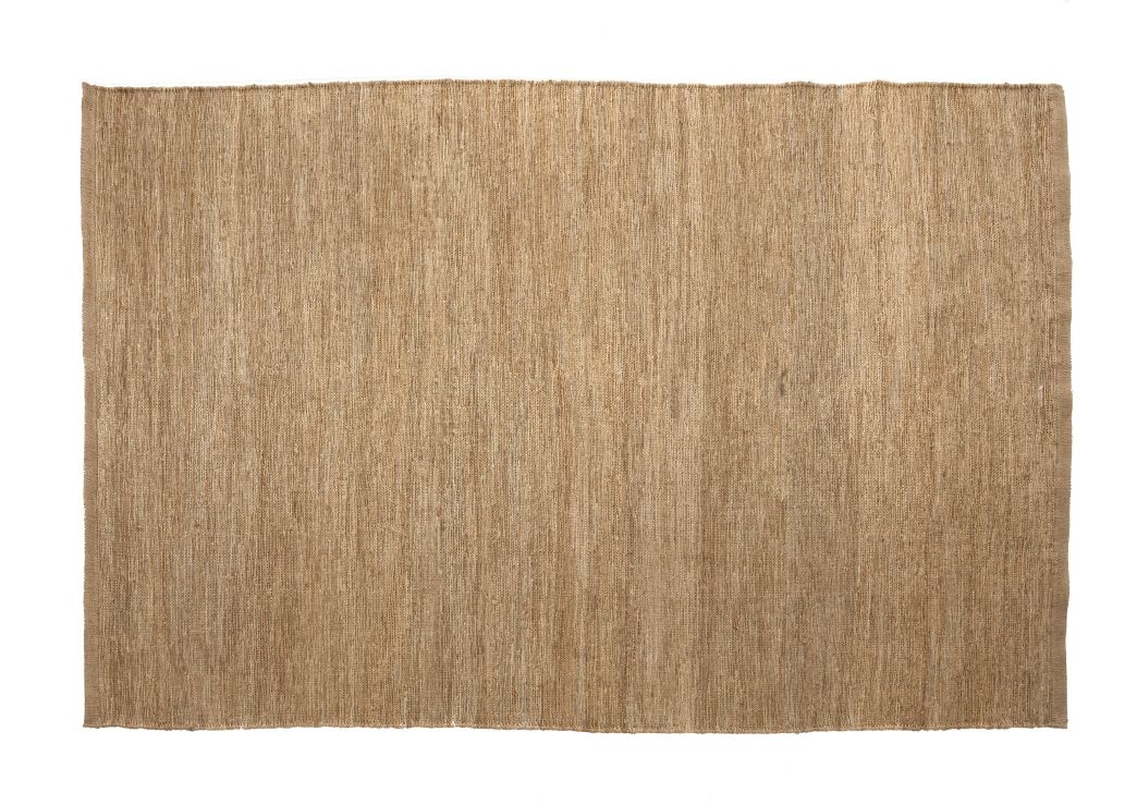 Nanimarquina Knitted Rug Teppich 200x300cm in Beige. Handgefertigter Teppich aus Wolle und Baumwolle.