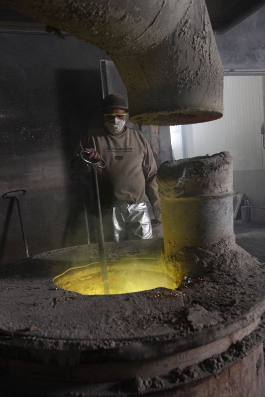 Art Déco 1930 Deurkruk Tecnolumen gepolijst nikkel