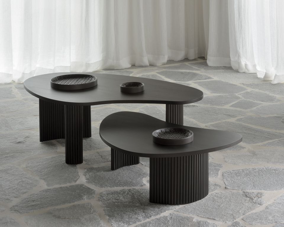 Boomerang salontafel mahonie Ethnicraft
