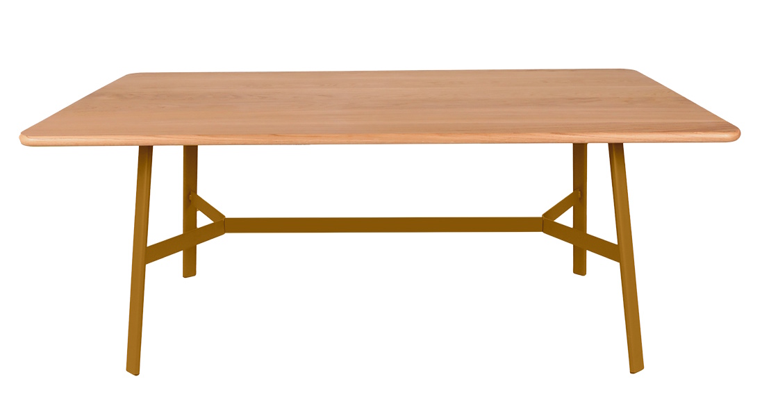 SO'O / SO O Eettafel van eikenhout 180 × 90 cm voor binnen Fermob