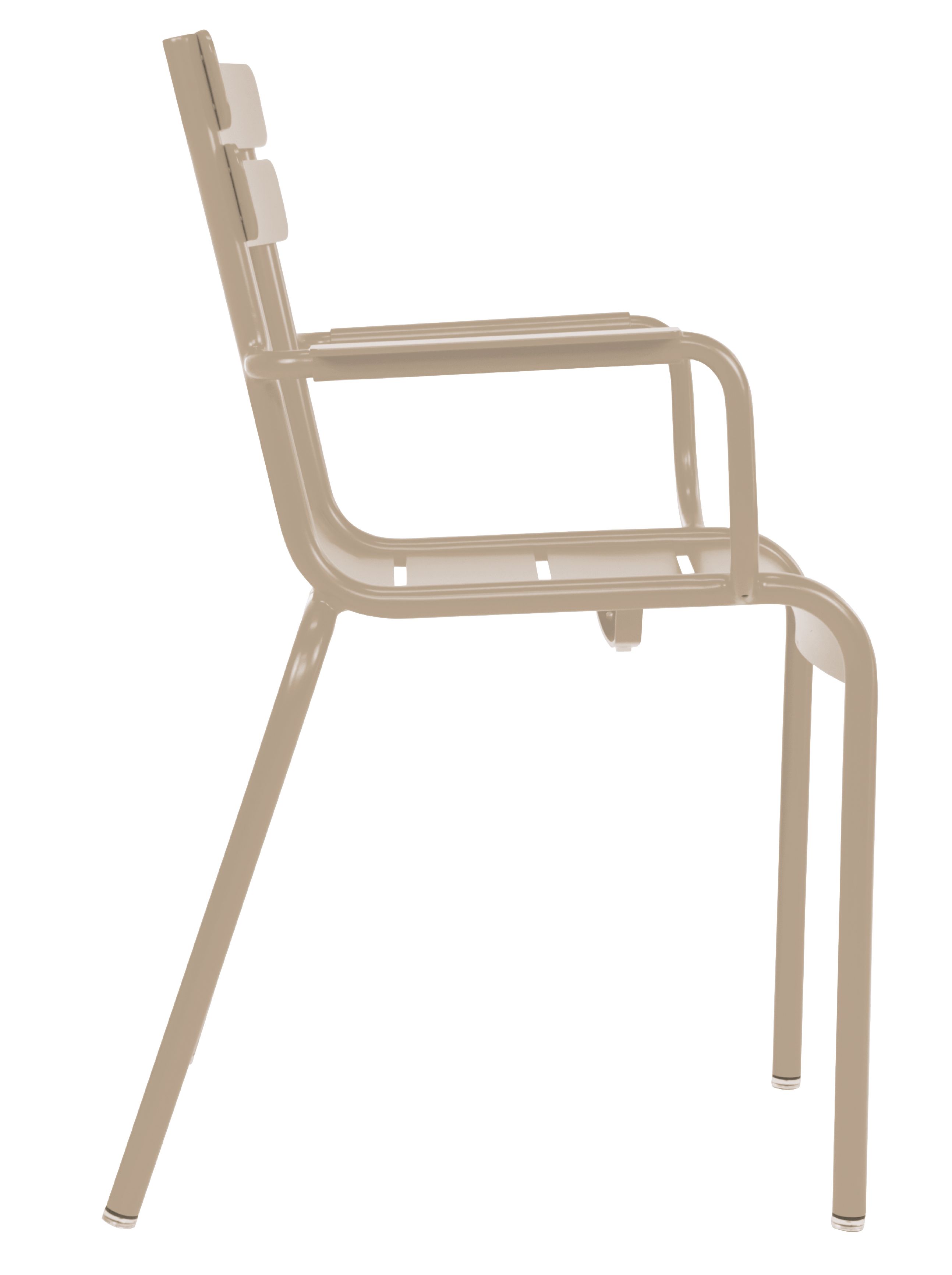Luxembourg Bridge fauteuil met armleuningen voor buiten van Fermob