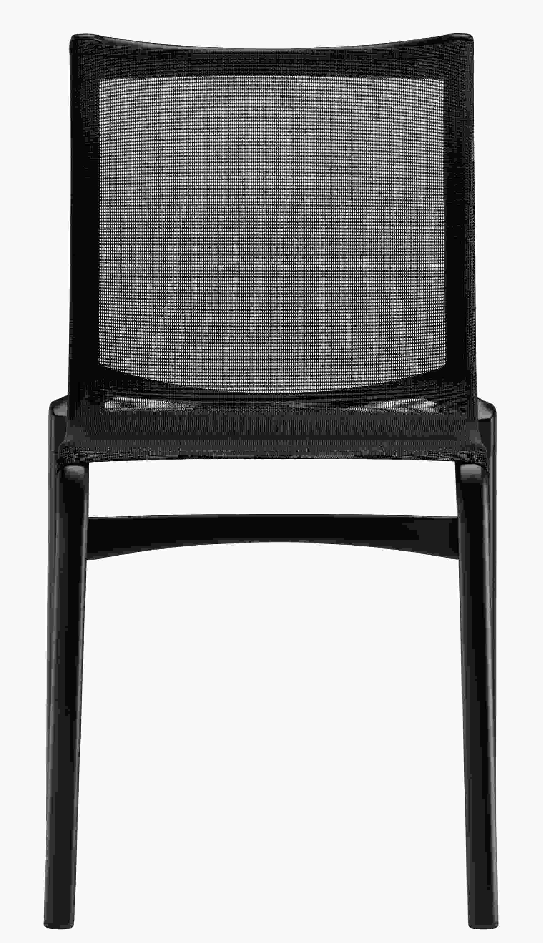 Schwarzer Bigframe Stuhl von Alias mit Netzgewebe, moderner Designstuhl für Büro und Wohnbereich.