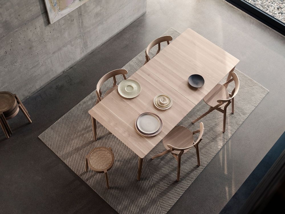 Expand Dining table 200 Eettafel / Uitschuifbare tafel Northern 