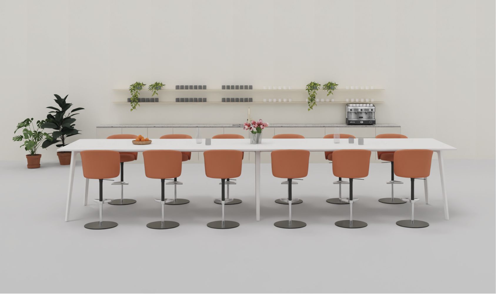 Mikado Side Chair High Stoel / Barkruk Vitra