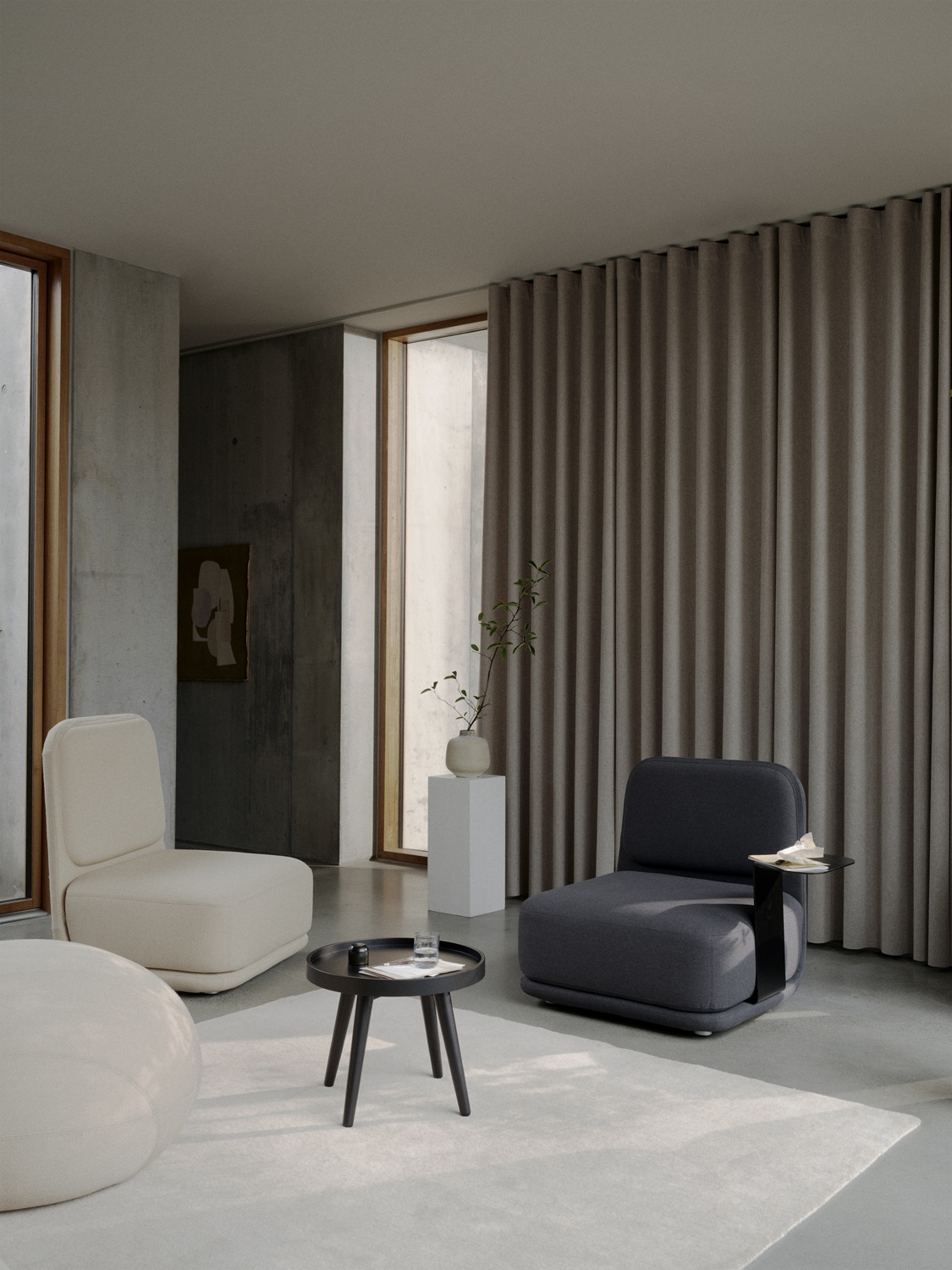 Standby Chair fauteuil hoog Softline