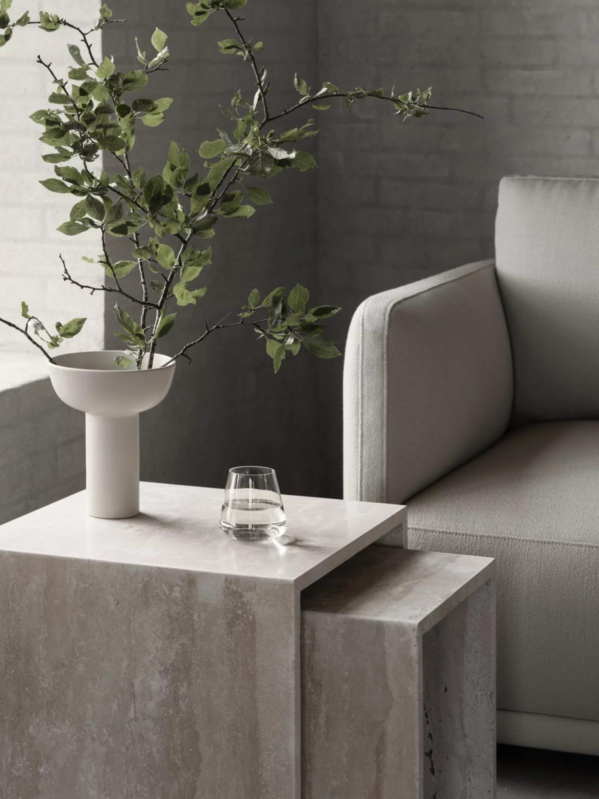 Varu bijzettafel, set van 2, Blomus