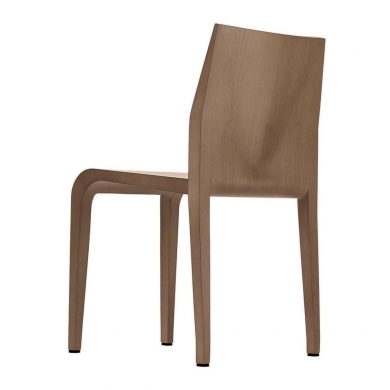 Laleggera Stuhl von Alias, Ansicht von hinten, Holzstuhl für Esszimmer und Küche.