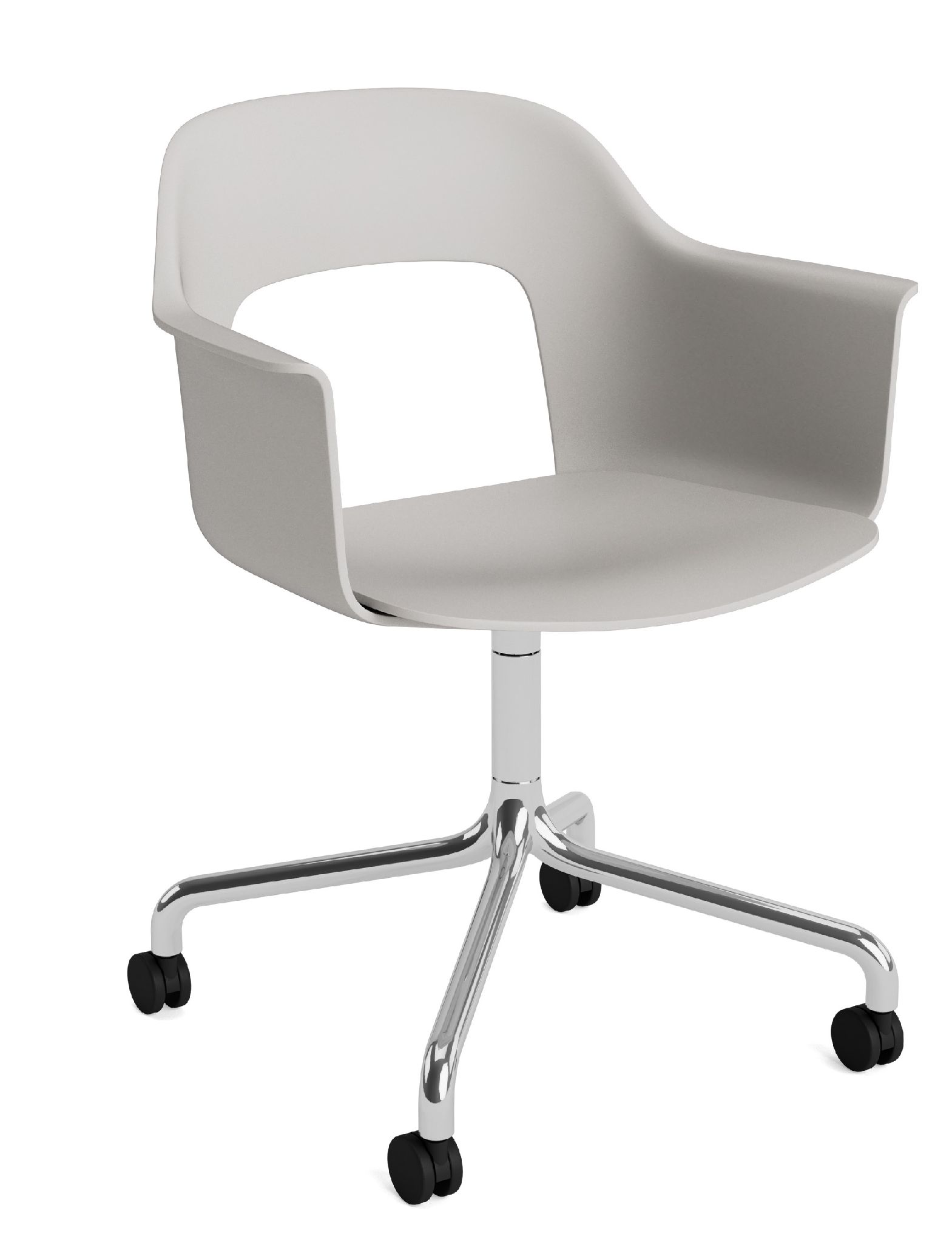 Layout fauteuil 261 met armleuningen van Hay