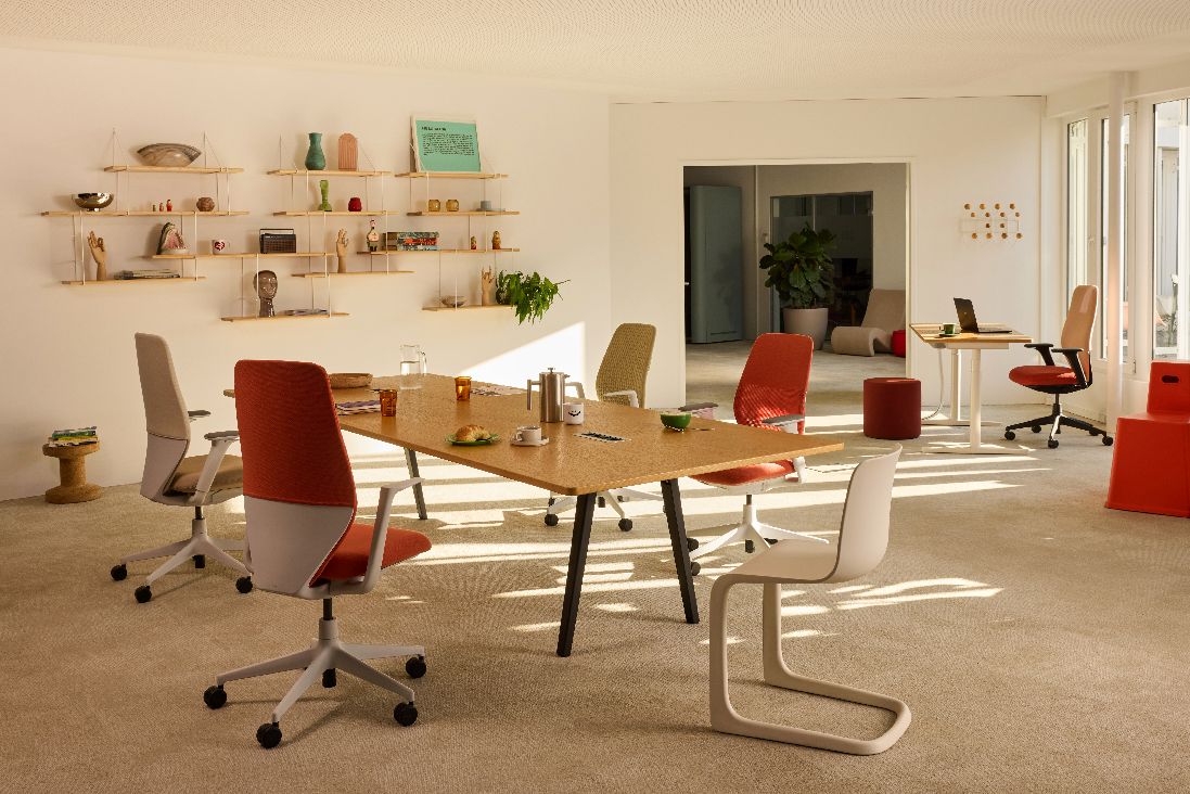 ACX Pad bureaustoel met draaifunctie Vitra
