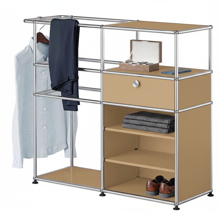 Kledingkast USM Haller Beige