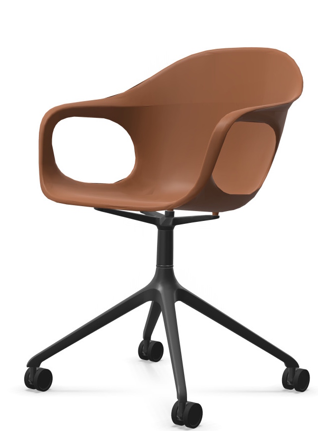 Elephantino-fauteuil met wieltjes van KRISTALIA