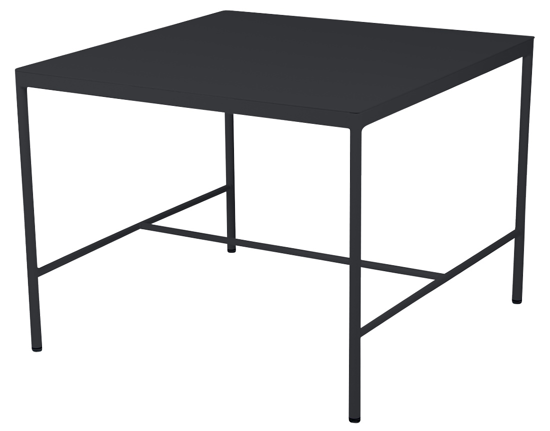 Rivage halfhoge tafel voor buiten B 85 x D 85 x H 60 cm Fermob