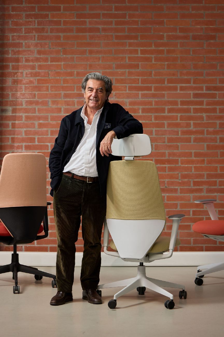 ACX Softknit hoge bureaustoel met draaifunctie Vitra