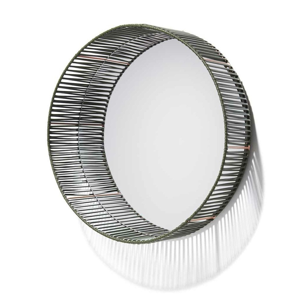 Cesta Big Wall Round Mirror wandspiegel ames
