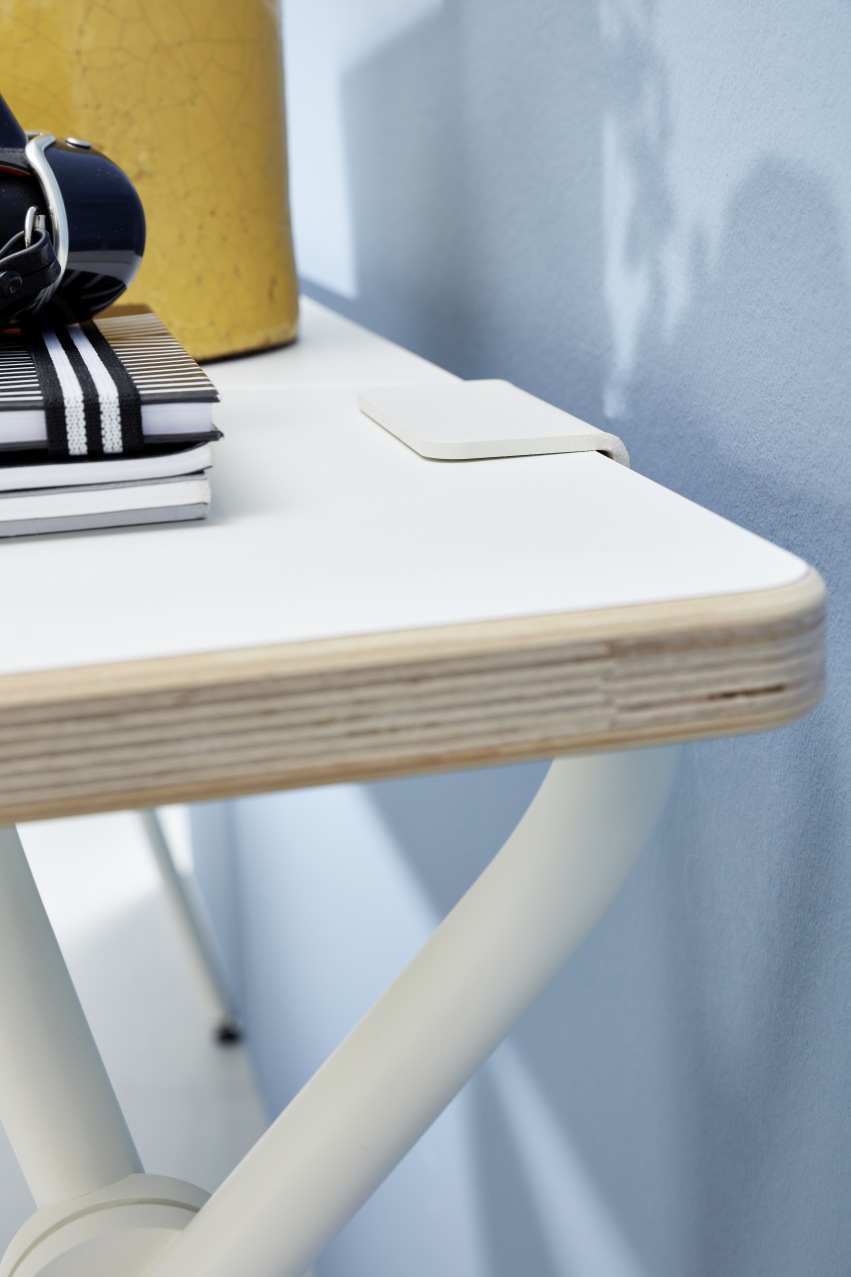 Plato opklapbaar secretaire / bureau van Müller Möbelwerkstätten