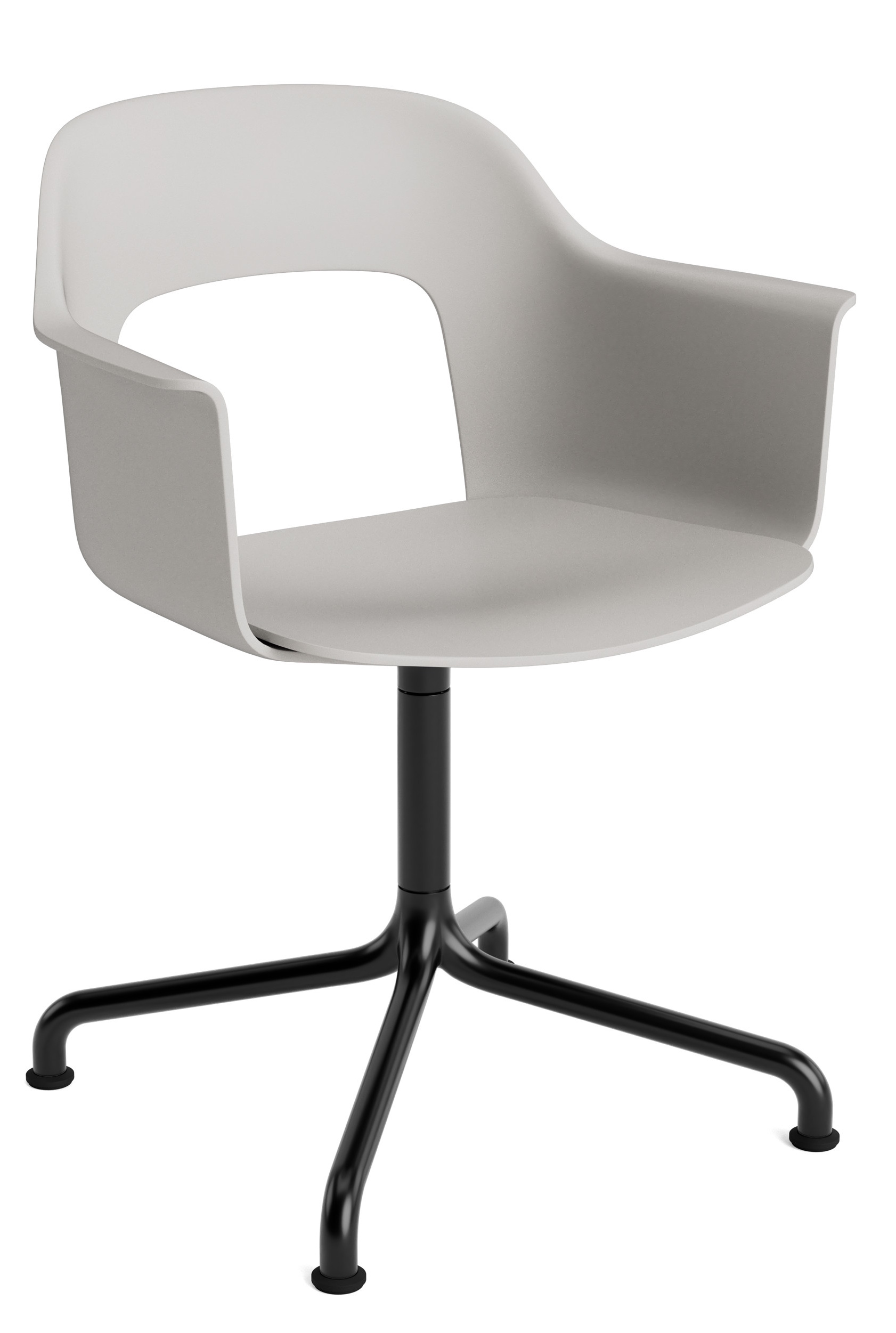Layout Armchair 251 Fauteuil met 4-sterrenvoet, draaivoet met gebogen voetkruis Hay
