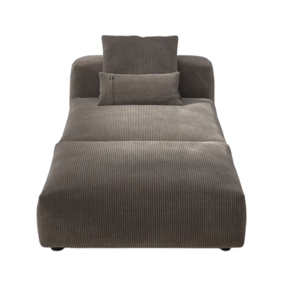 Bankstel 07 Chaise longue 2-zits vetsak