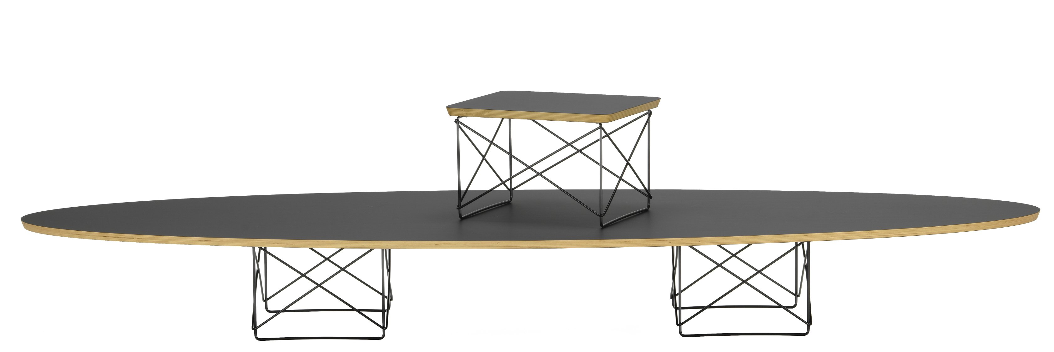 Elliptical Table ETR Eames-tafel / salontafel Vitra 