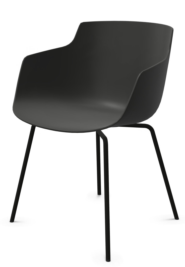 Flow Armchair, fauteuil met armleuningen van MDF Italia