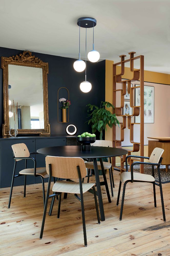 Studie Chair stoel van eikenhout voor binnen, Fermob