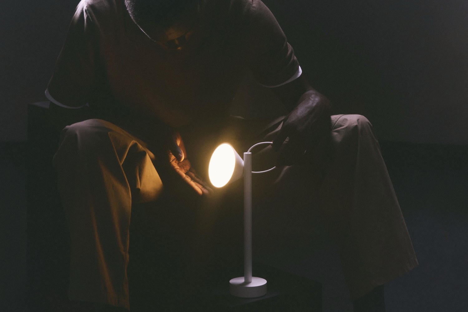 Tsumiki draagbare lamp op accu ME01 Alessi