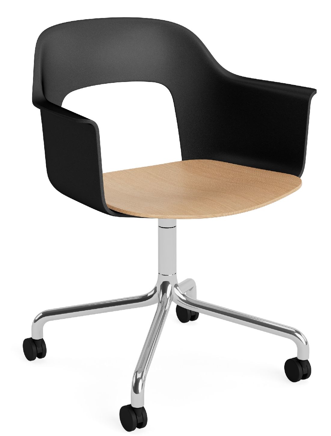 Layout fauteuil 262 met armleuningen van Hay
