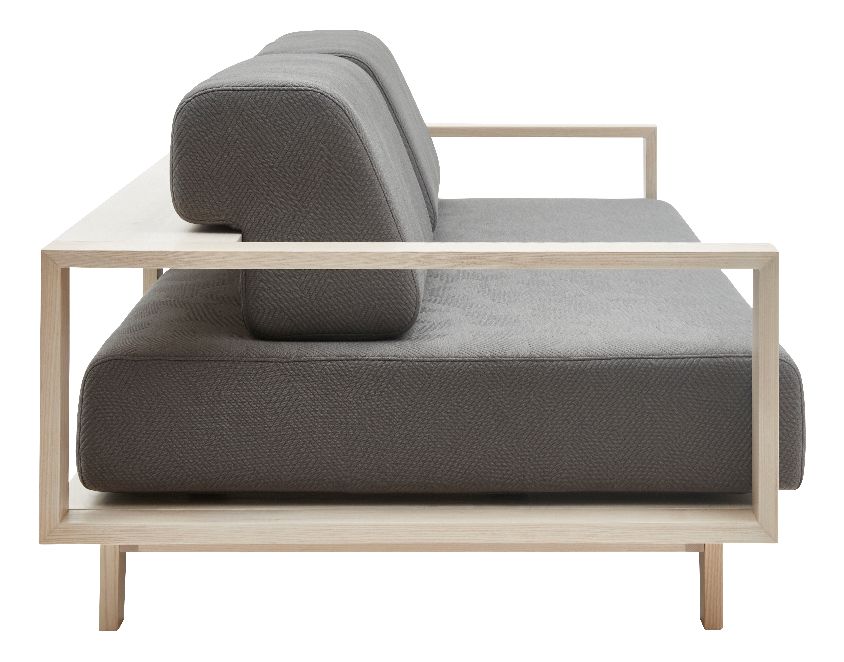 Houten bank / slaapbank Softline