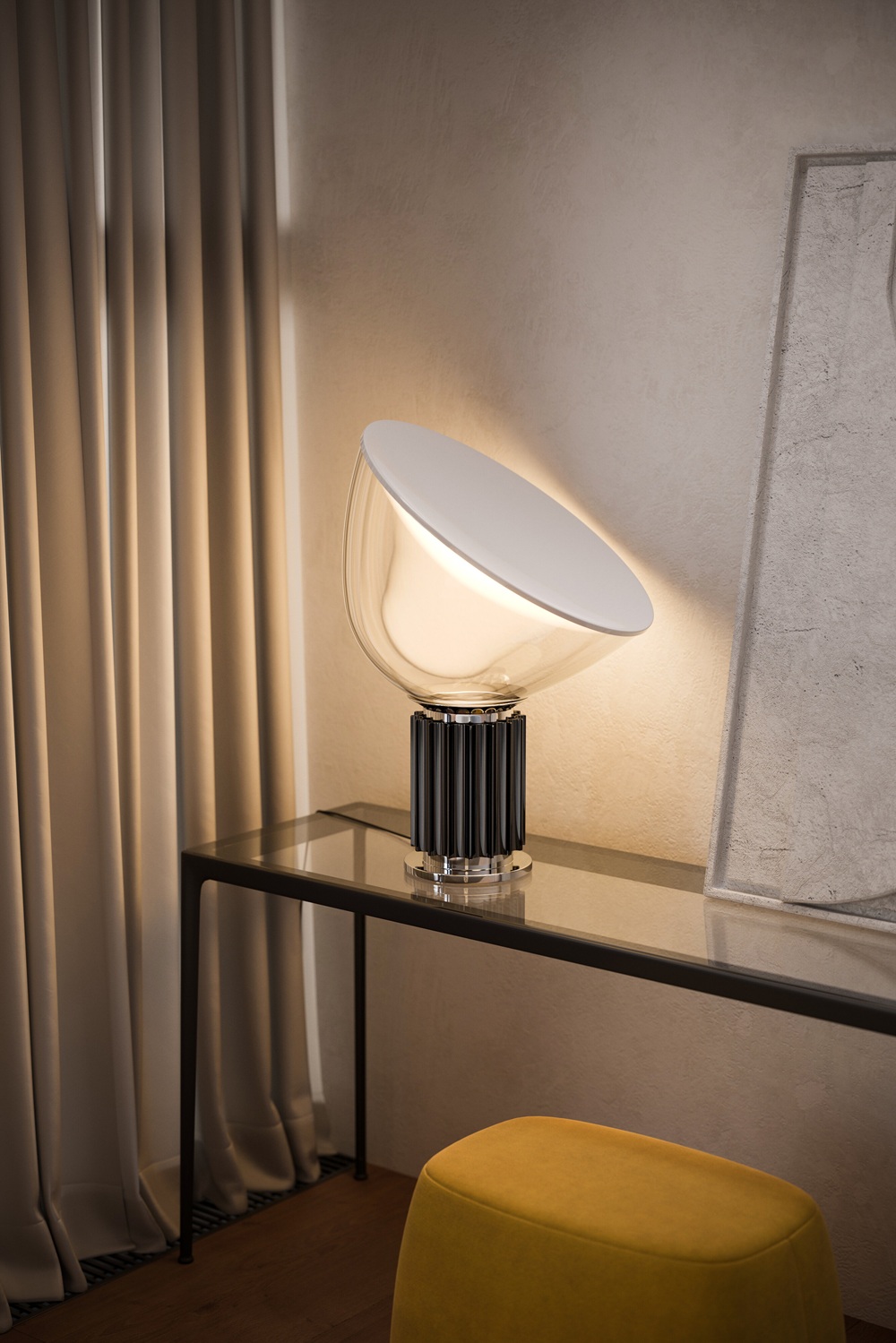 Taccia Small LED-tafellamp van Flos