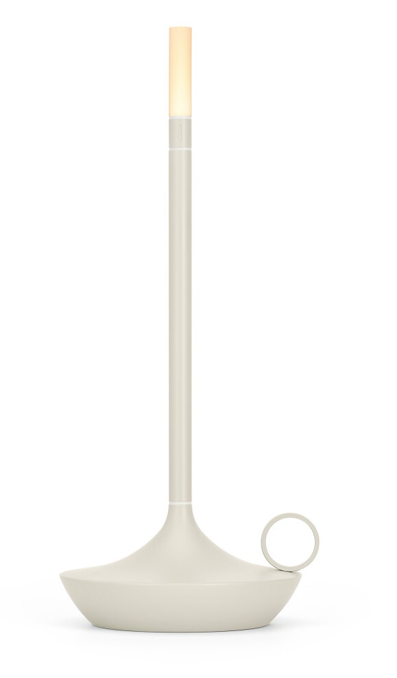 Wick draagbare acculamp / tafellamp met USB Graypants