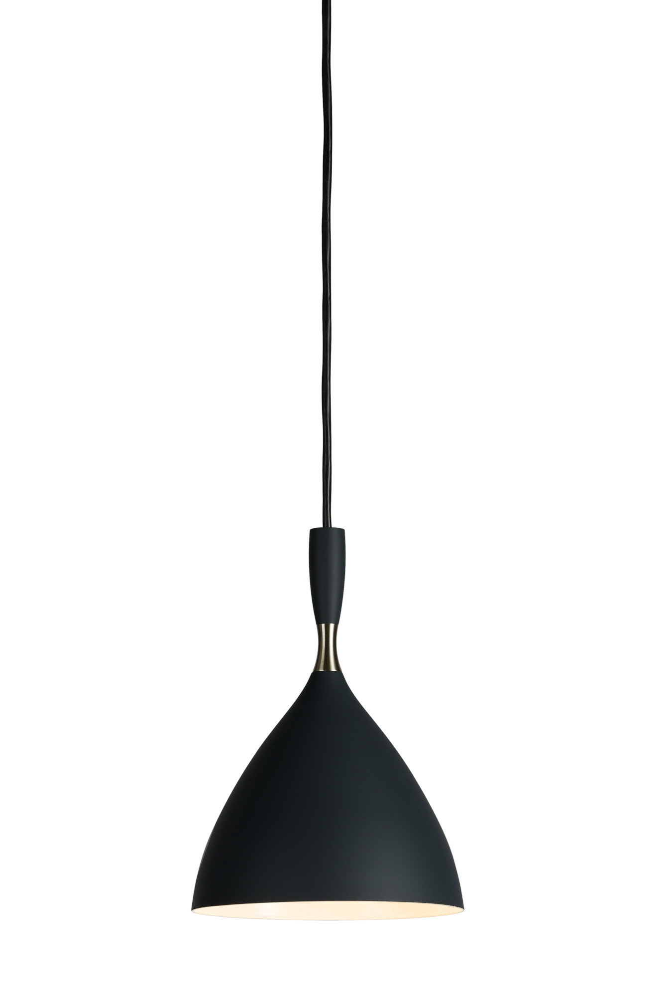 Schwarze Dokka Pendelleuchte von Northern, moderne Hängelampe für Wohnzimmer und Esszimmer.