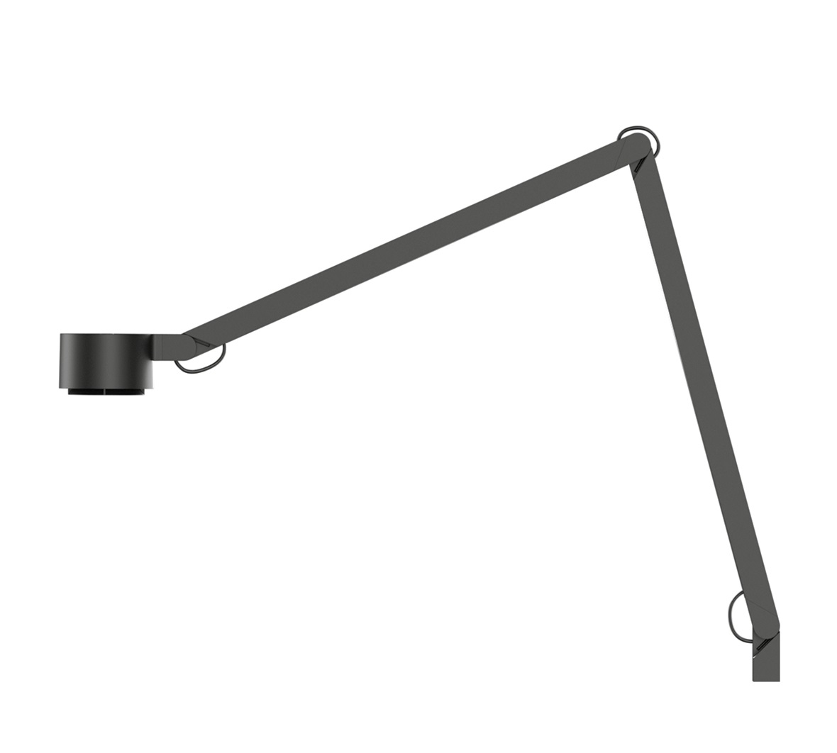w227 Winkel aluminium Pin tafellamp wästberg