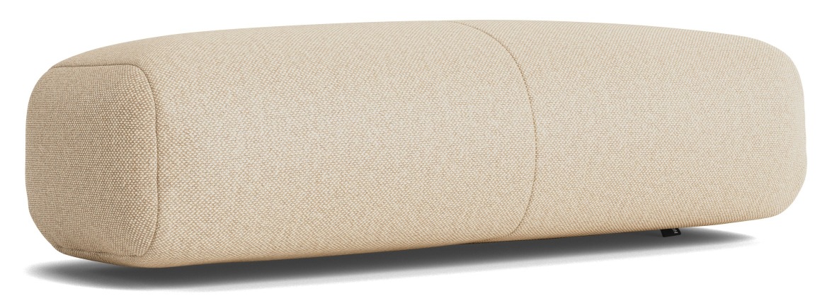 Beiges Cushion Kissen für Hay Quilton Lift Daybed Liege, modernes Design, hochwertige Textur, bequeme Polsterung.