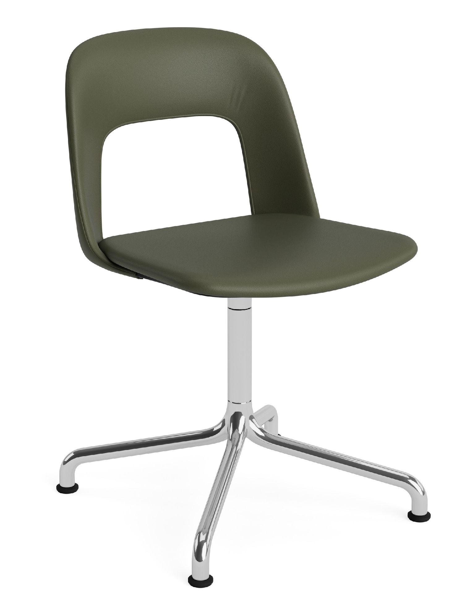 Layout Side Chair 154 draaistoel met vierpoot Hay