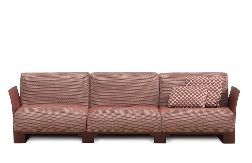 Pop Outdoor monoblokbank 3-zits Kartell
