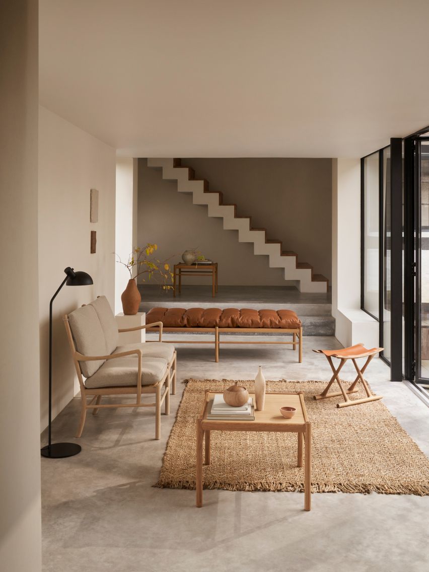 OW149-2 Colonial tweezitsbank van Carl Hansen & Søn