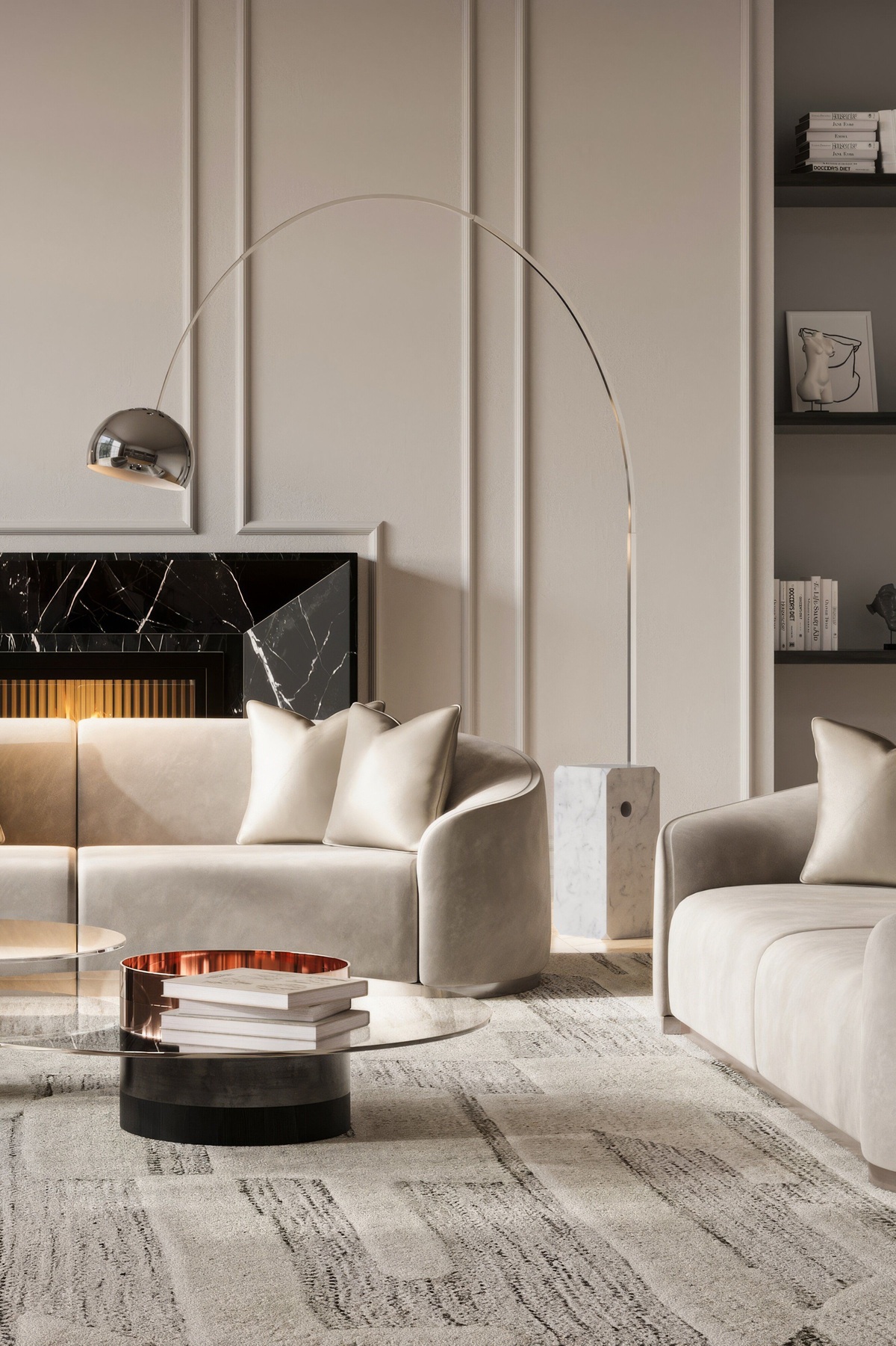 Arco staande lamp van Flos