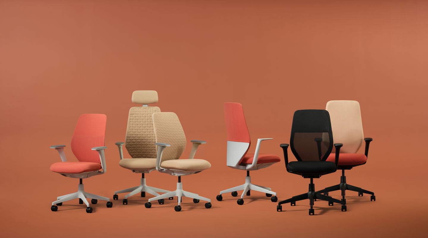 ACX Softknit bureaustoel met draaifunctie Vitra