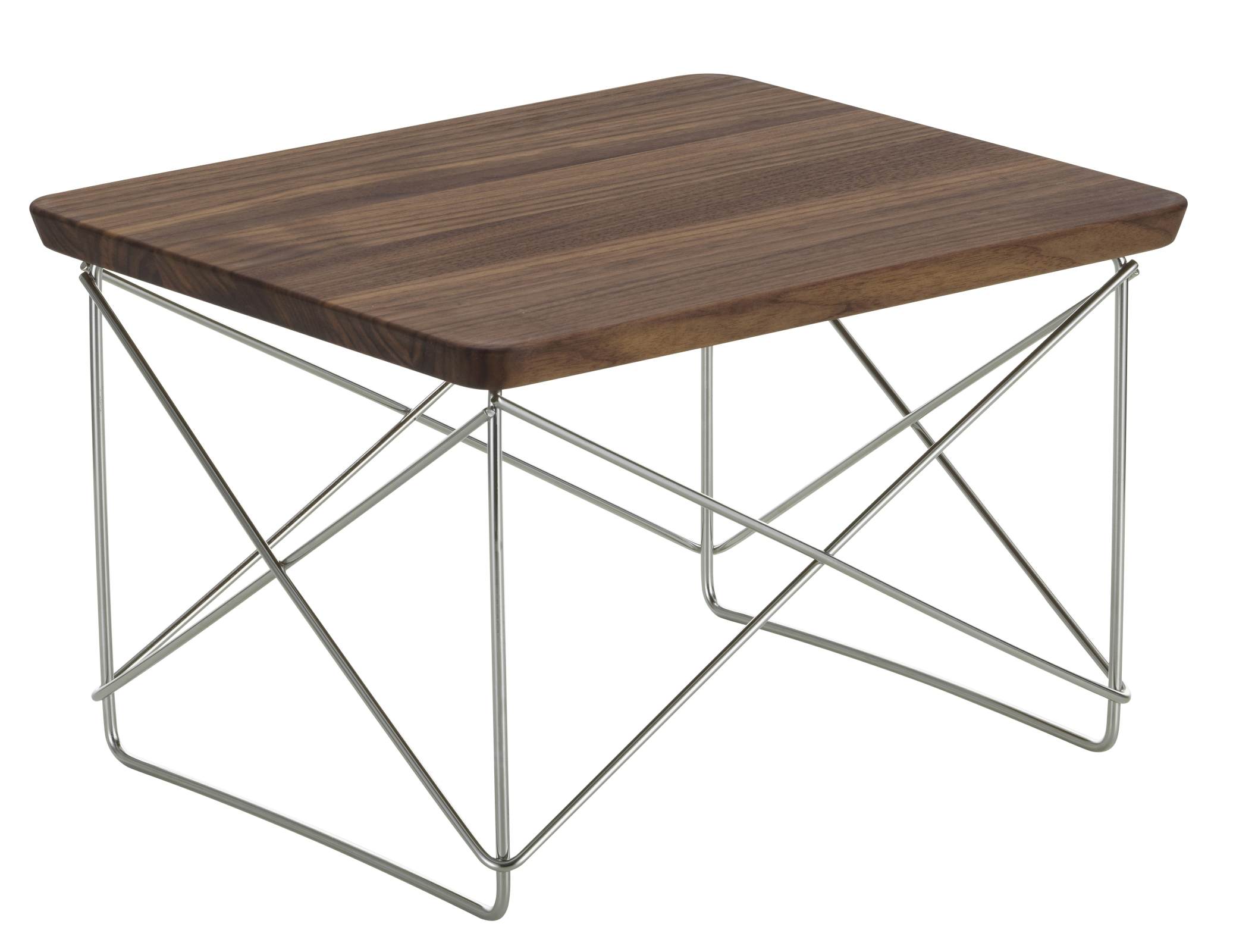 Bijzettafel LTR, donker notenhout, Vitra 