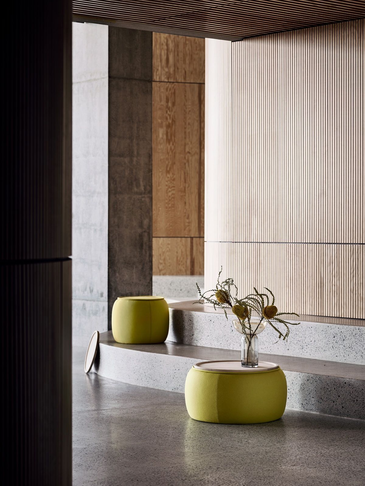 CONGA Tray dienblad van eikenhout voor Softline-kruk