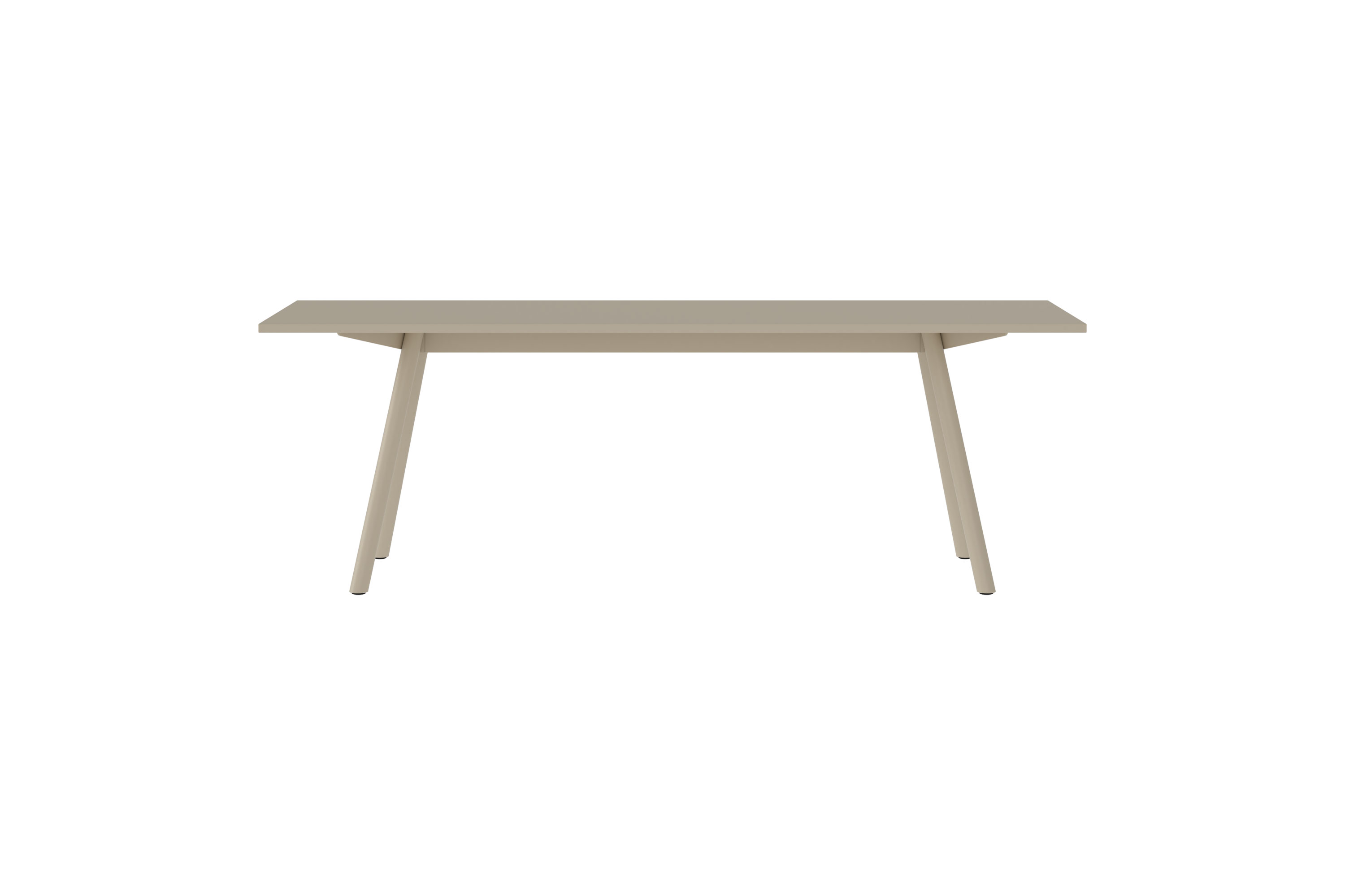 New Tendency Masa Tischplatte in Beige, minimalistischer Esstisch für moderne Wohnräume.