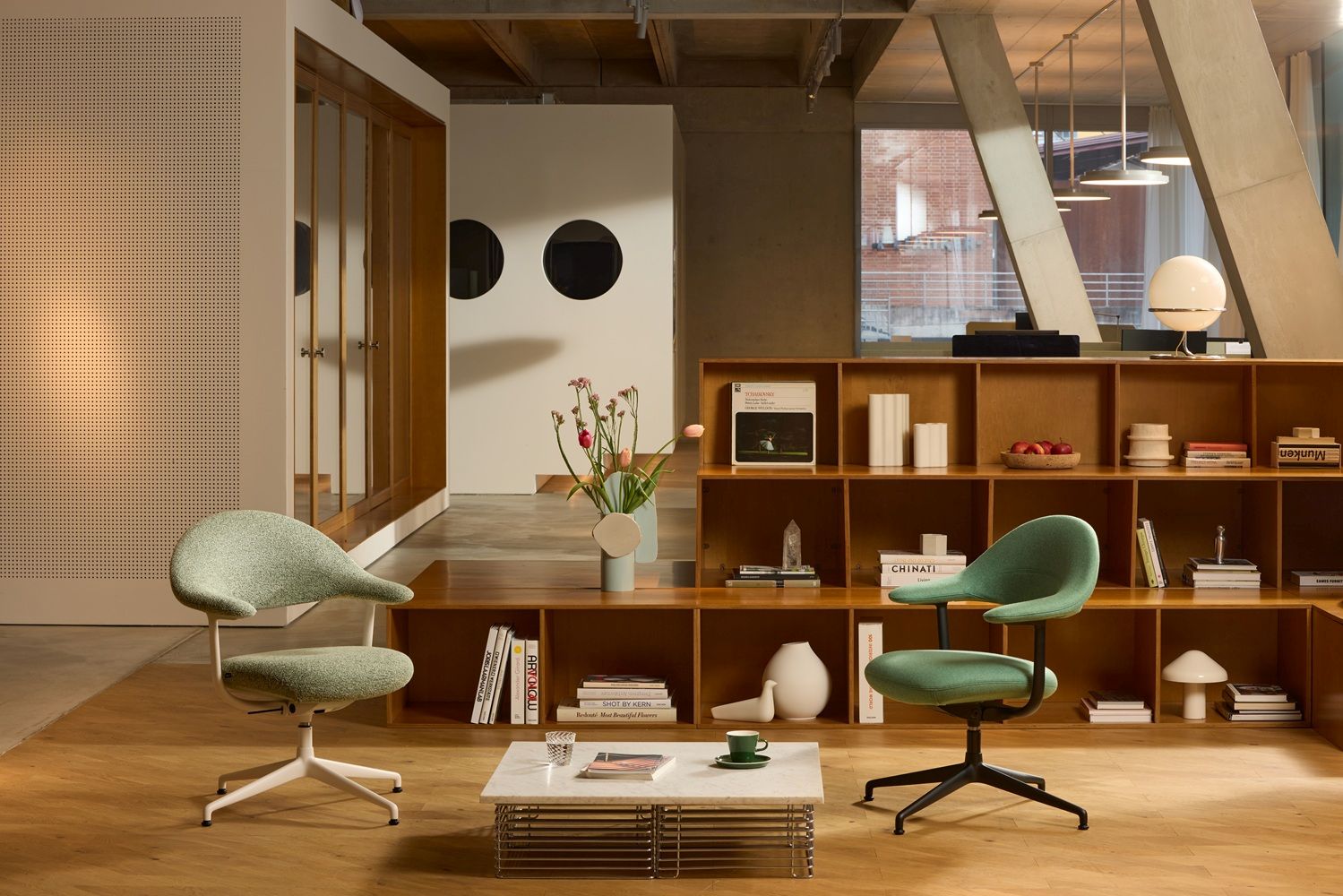 Mynt Soft Office Swivel chair Draaistoel Vitra