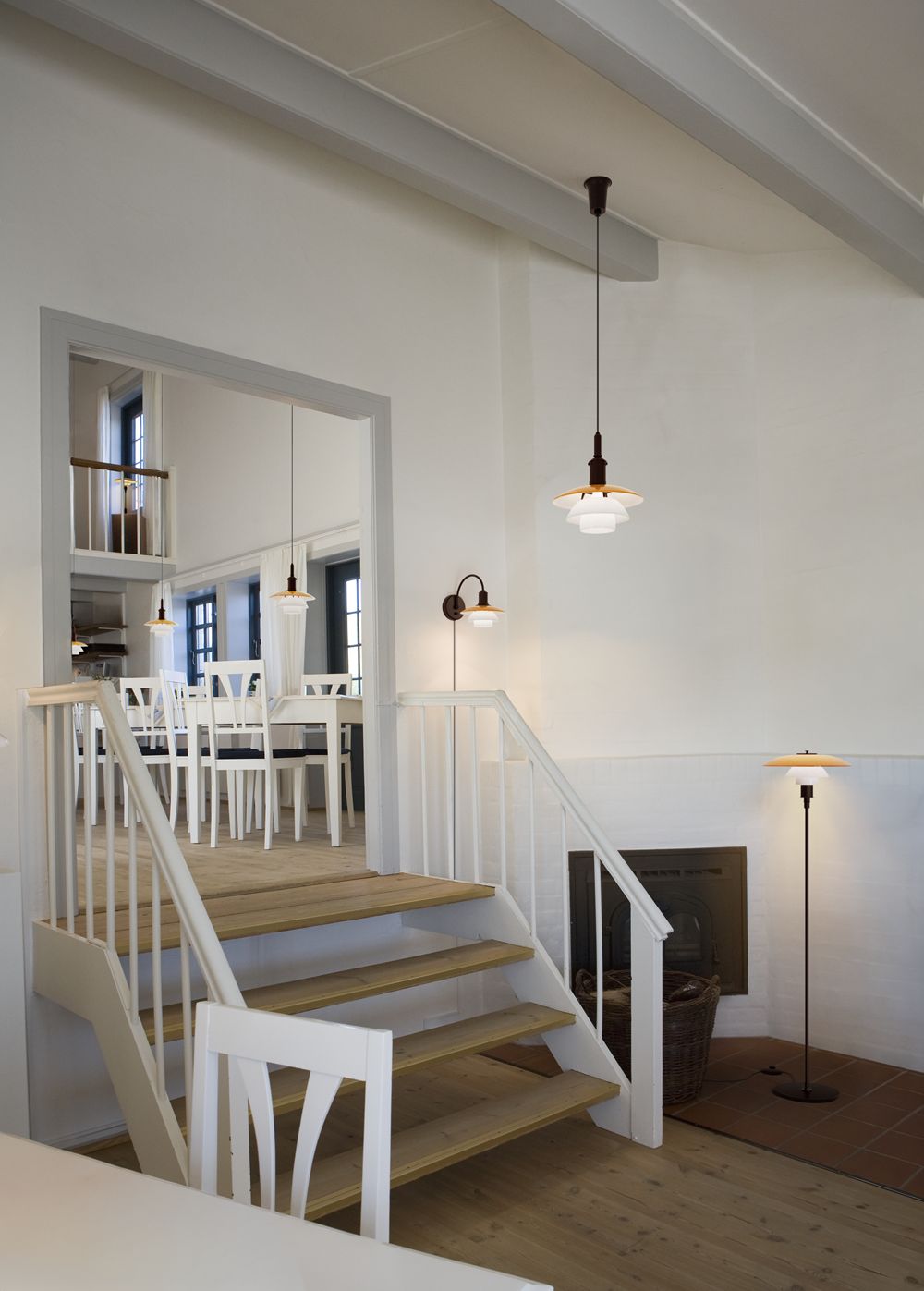PH 3/3 Hanglamp Centenary Edition Amber/Opal White Louis Poulsen